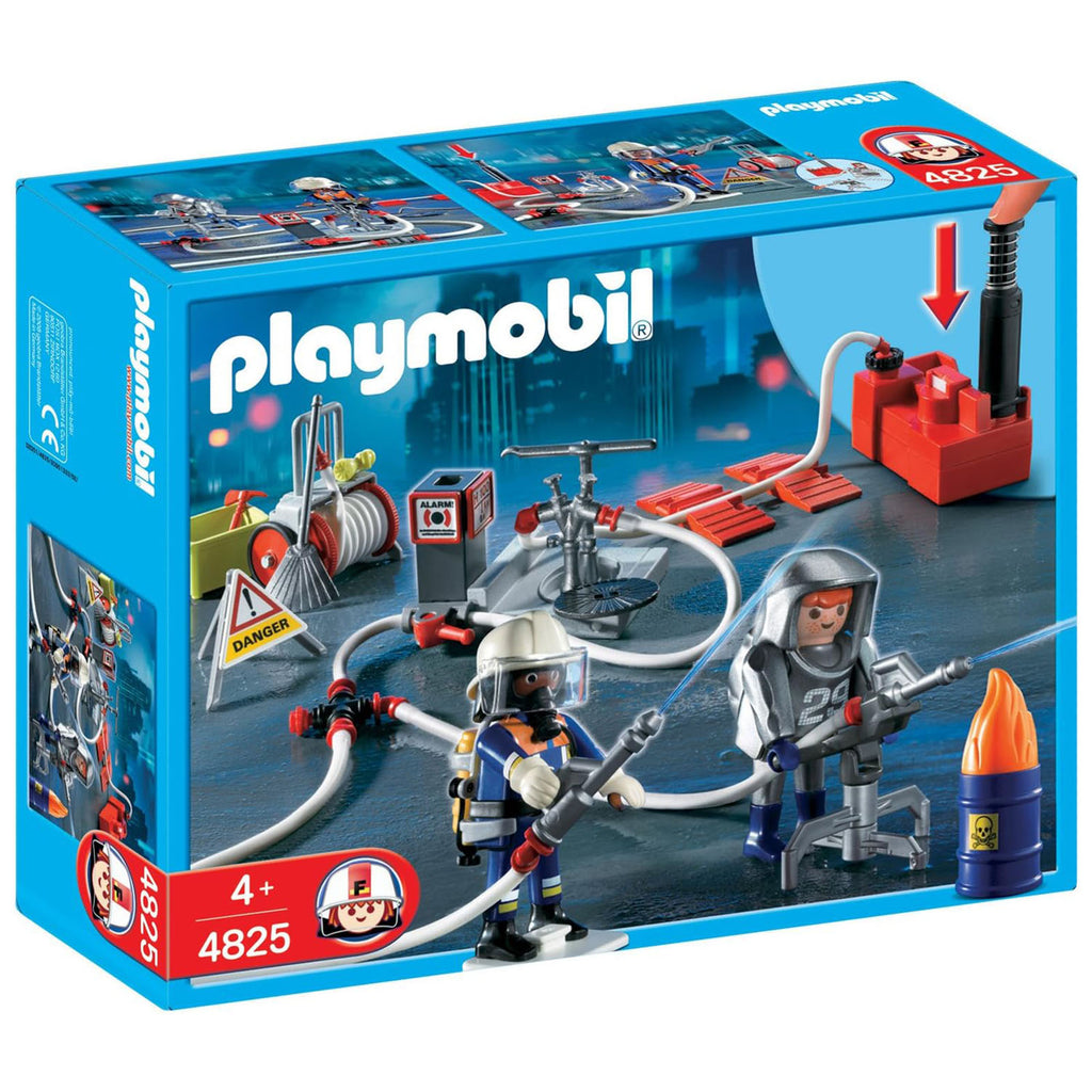 Copy of Playmobil Firefighters With Water Pump Building Set 4825