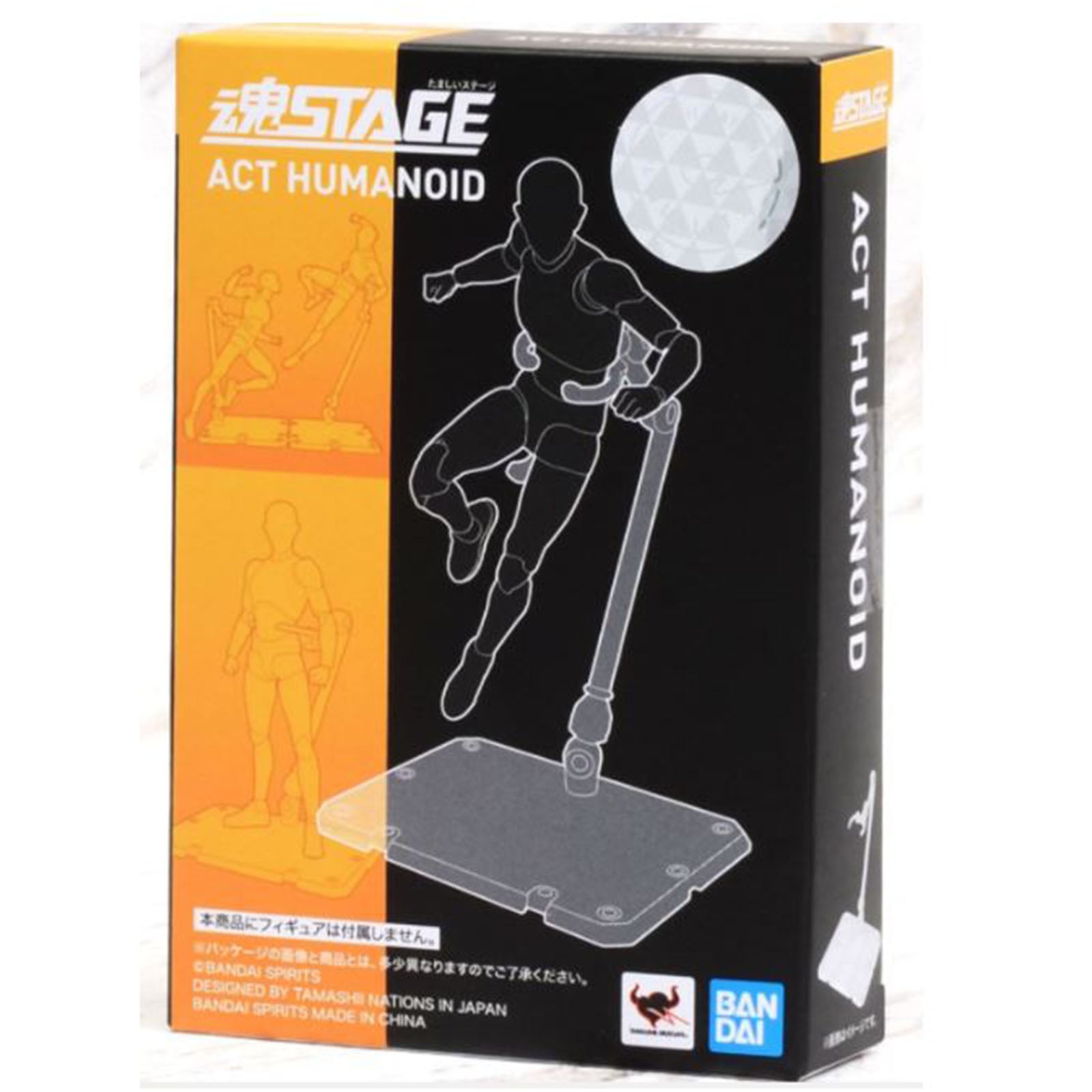 Tamashii Stage Act 4 for Humanoid Clear Stand Pack of 3