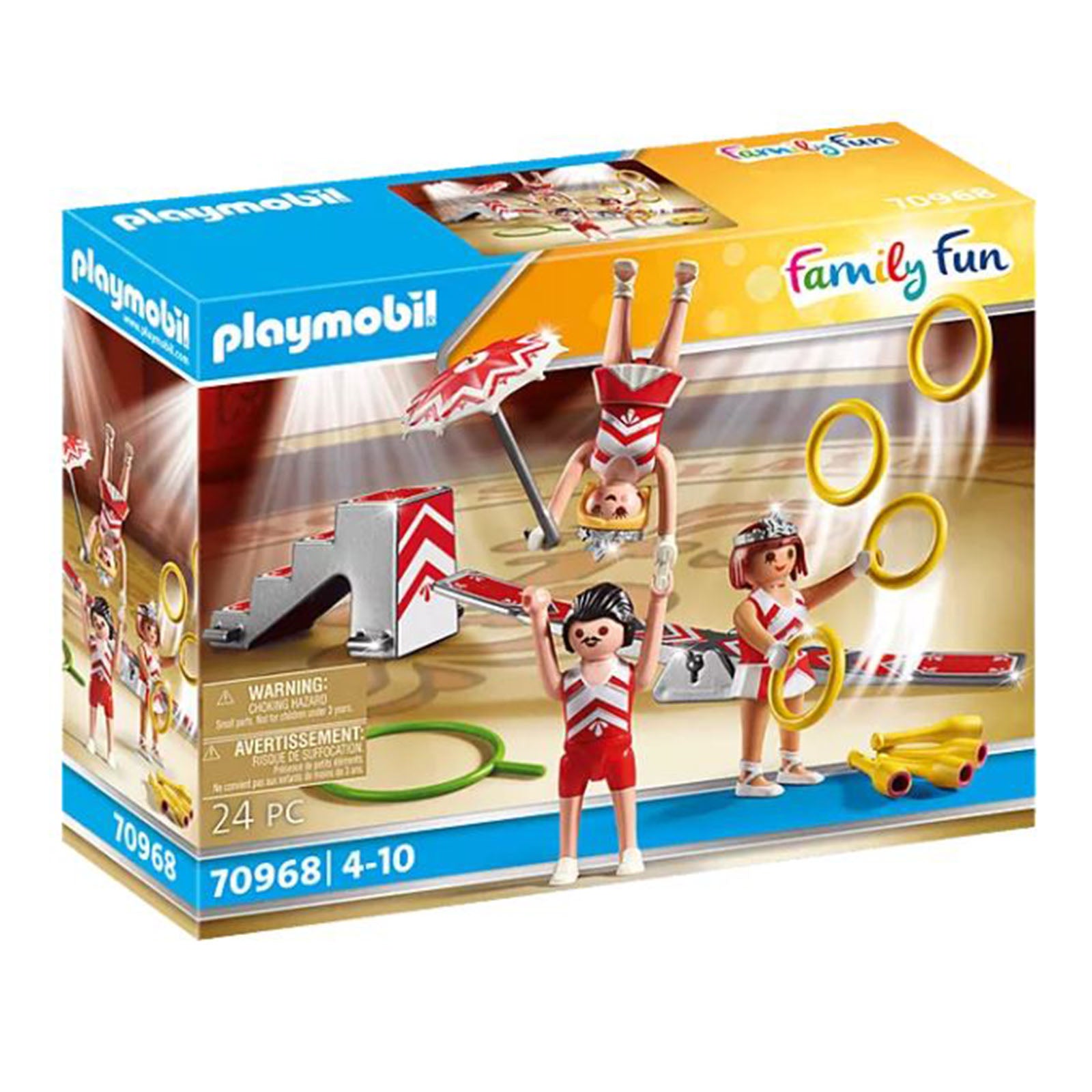 Playmobil Family Fun Circus Performers Building Set 70968