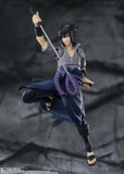 Bandai Naruto Shippuden SHFiguarts Sasuke Uchiha Bears All Hatred Figure - Radar Toys