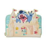 Loungefly Disney Stitch Sandcastle Beach Surprise Zip Around Wallet - Radar Toys