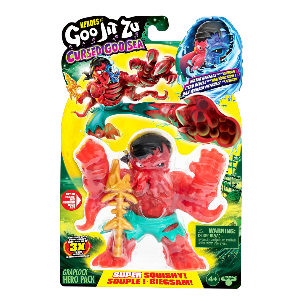 Goo Jit Zu Cursed Goo Sea Graplock Hero Pack
