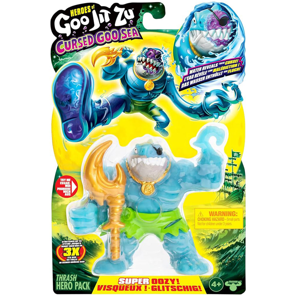 Goo Jit Zu Cursed Goo Sea Thrash Hero Pack