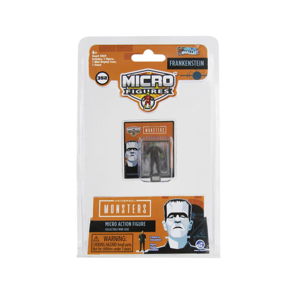 Super Impulse World's Smallest Universal Monsters Frankenstein Micro Figure - Radar Toys