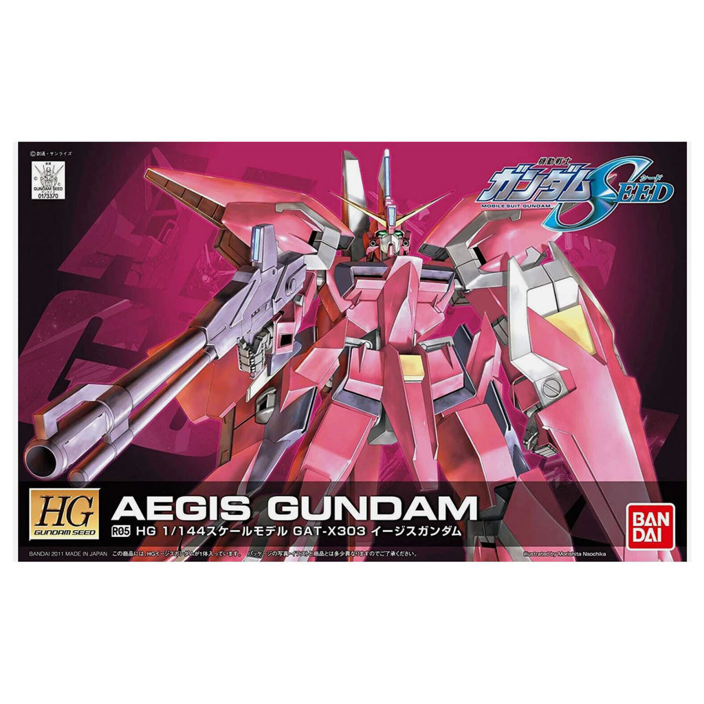 Bandai Gundam SEED HG Aegis Gundam GAT-X303 1:144 Scale Model Kit
