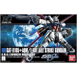 Bandai Gundam SEED HGCE Aile Strike Gundam GAT-X105+AQM E-X01 1:144 Scale Model Kit - Radar Toys