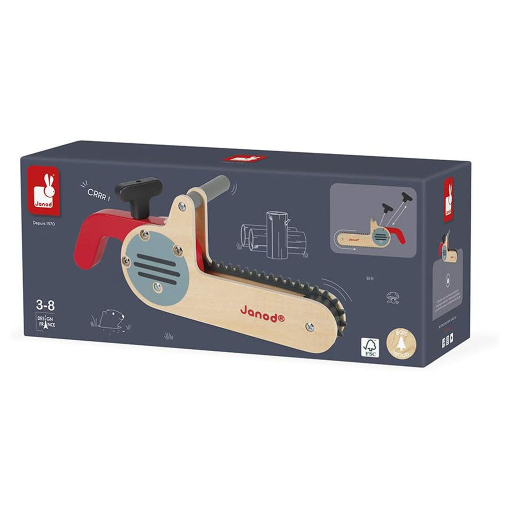 Janod Brico'Kids Chain Saw Playset - Radar Toys