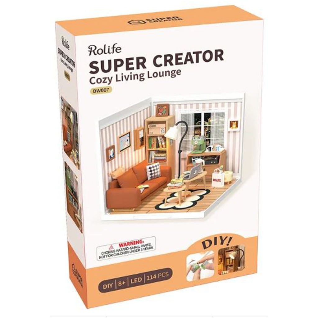 Robotime Rolife Super Creator Cozy Living Lounge Building Set