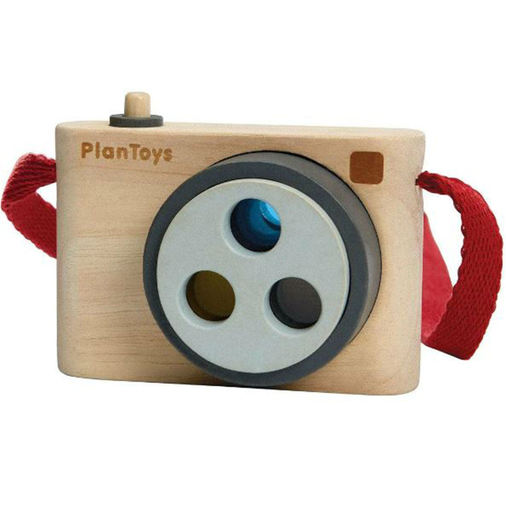 Plan Toys Colored Snap Camera Wooden Playset
