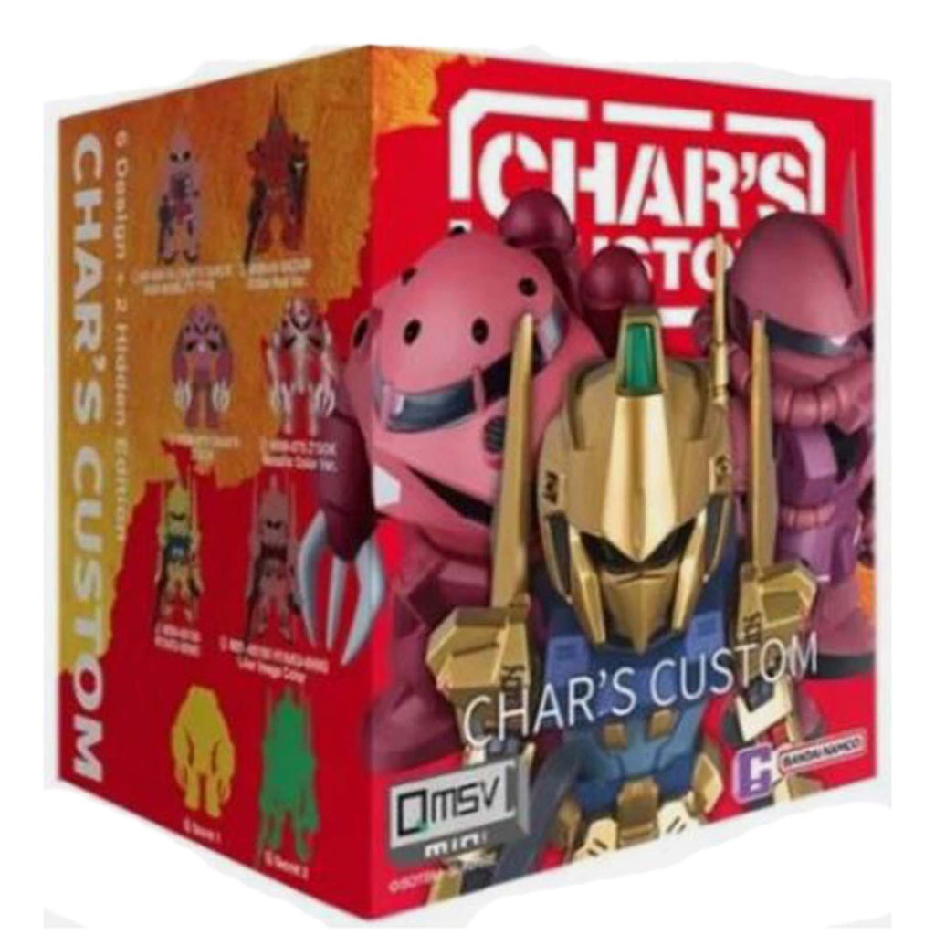 Bandai Qmsv Mini Char's Custom Single Blind Box Figure - Radar Toys