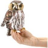 Folkmanis Pygmy Owl 5 Inch Plush Puppet - Radar Toys