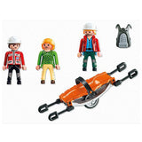 Playmobil Country Mountain Rescuers With Stretcher Building Set - Radar Toys