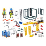 Playmobil City Action RC Crane With Building Section Building Set 70441 - Radar Toys