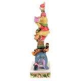 Enesco Disney Traditions Pooh And Friends Stacked Friendship And Festivities Figurine 6015005 - Radar Toys