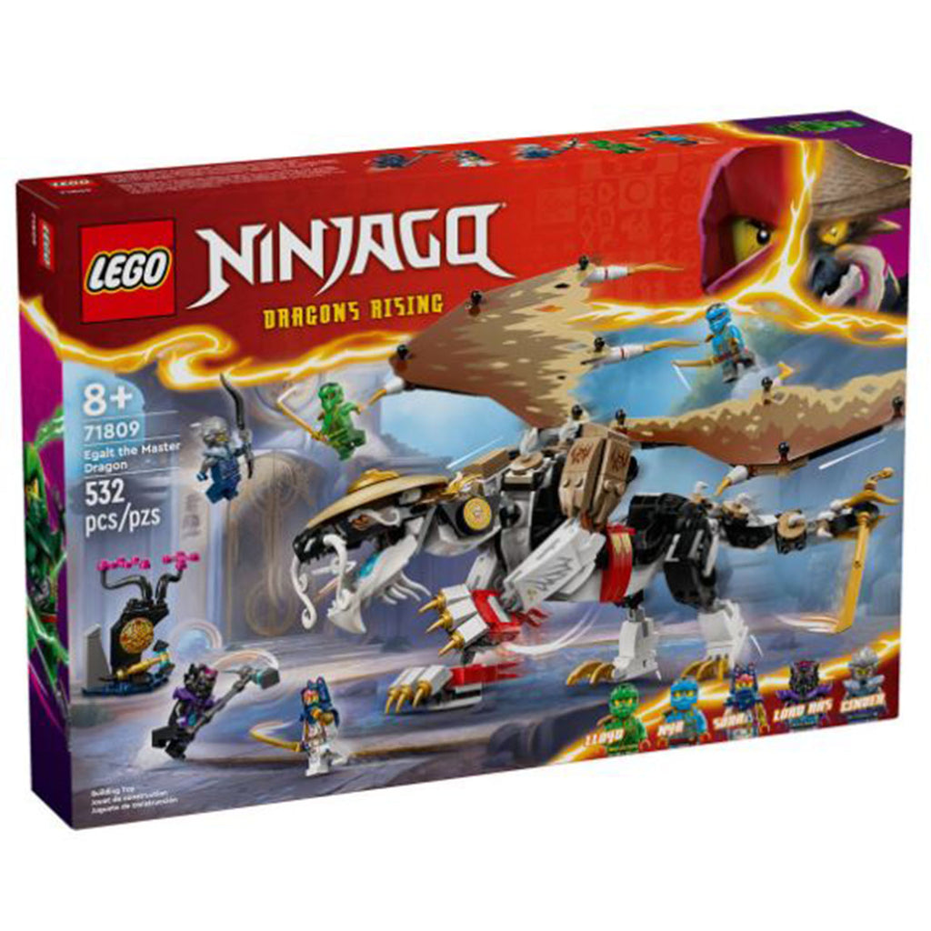 LEGO® Ninjago Dragon's Rising Egalt The Master Dragon Building Set 71809 - Radar Toys
