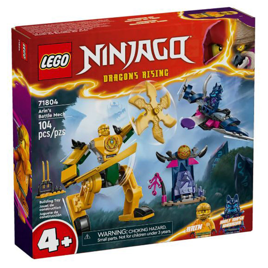 LEGO® Ninjago Dragon's Rising Arin's Battle Mech Building Set 71804
