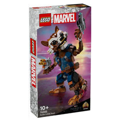 LEGO® Marvel Rocket And Baby Groot Building Set 76282 - Radar Toys