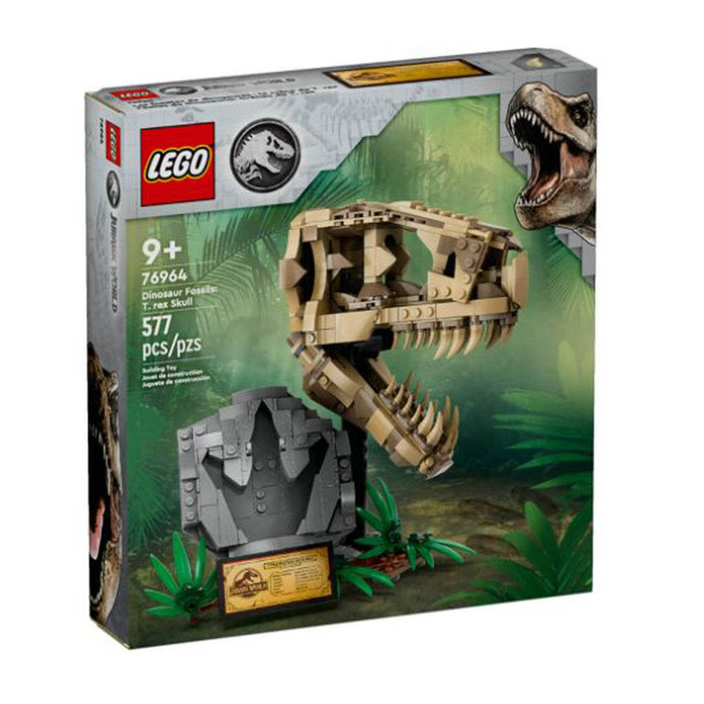 LEGO® Jurassic World Dinosaur Fossils T-Rex Skull Building Set 76964
