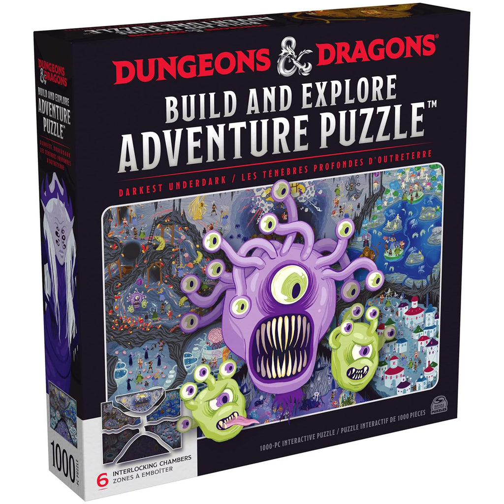 Spin Master Dungeons And Dragons Build And Explore Adventure Puzzle - Radar Toys