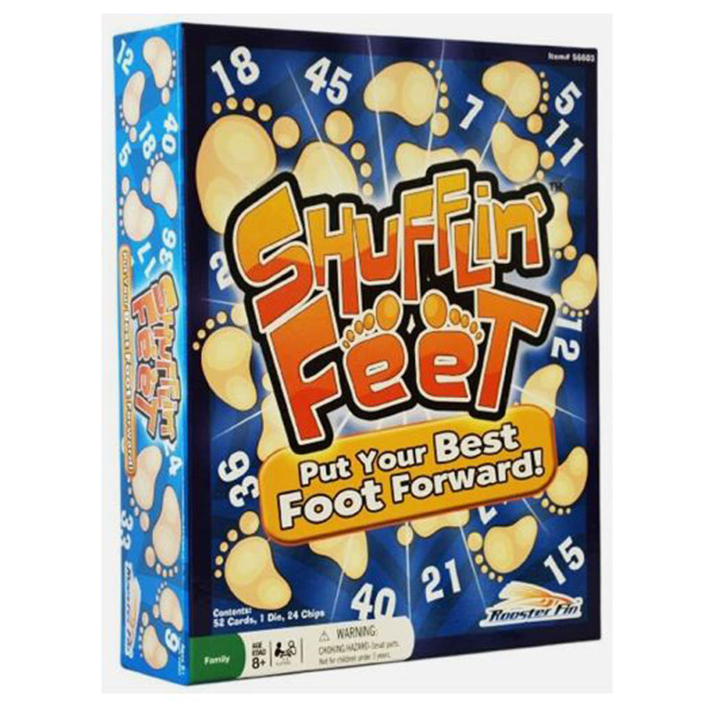 Rooster Fin Shufflin Feet Board Game - Radar Toys