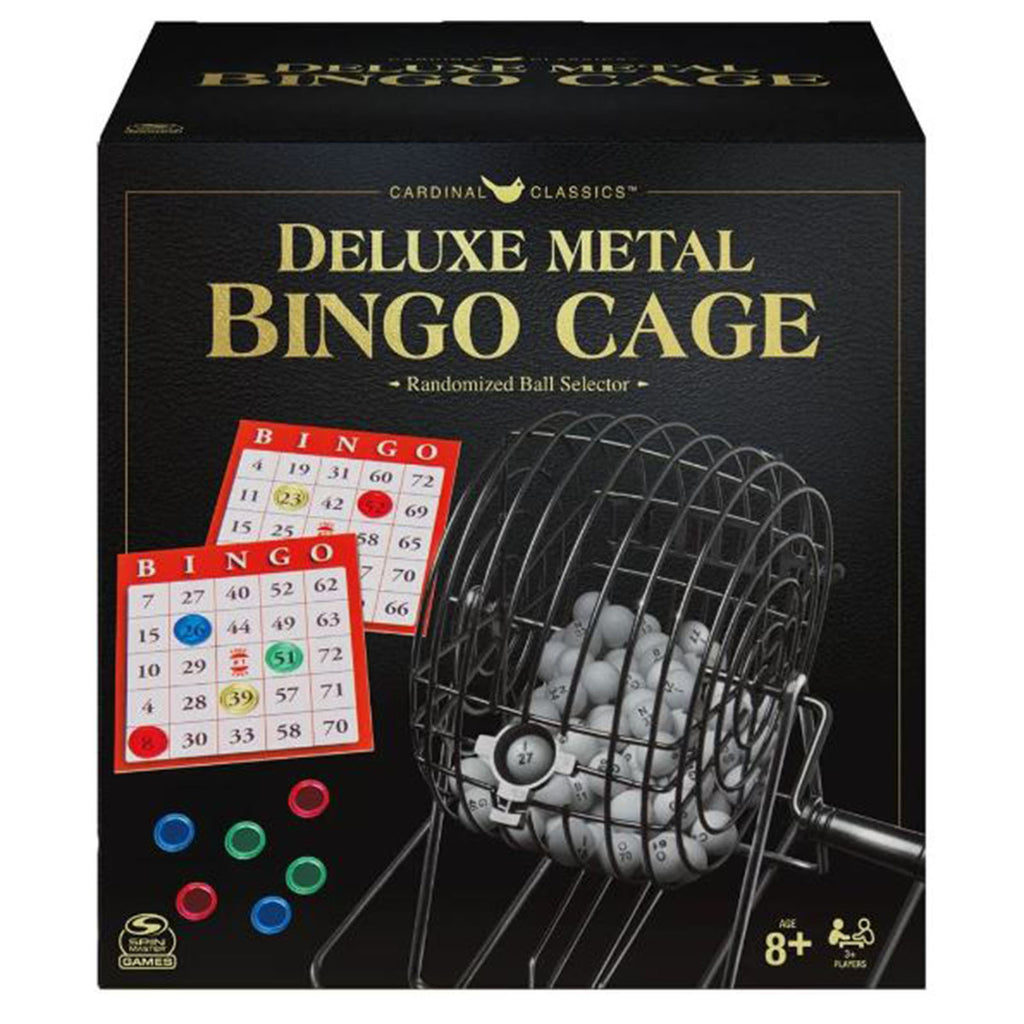 Spin Master Deluxe Metal Bingo Cage