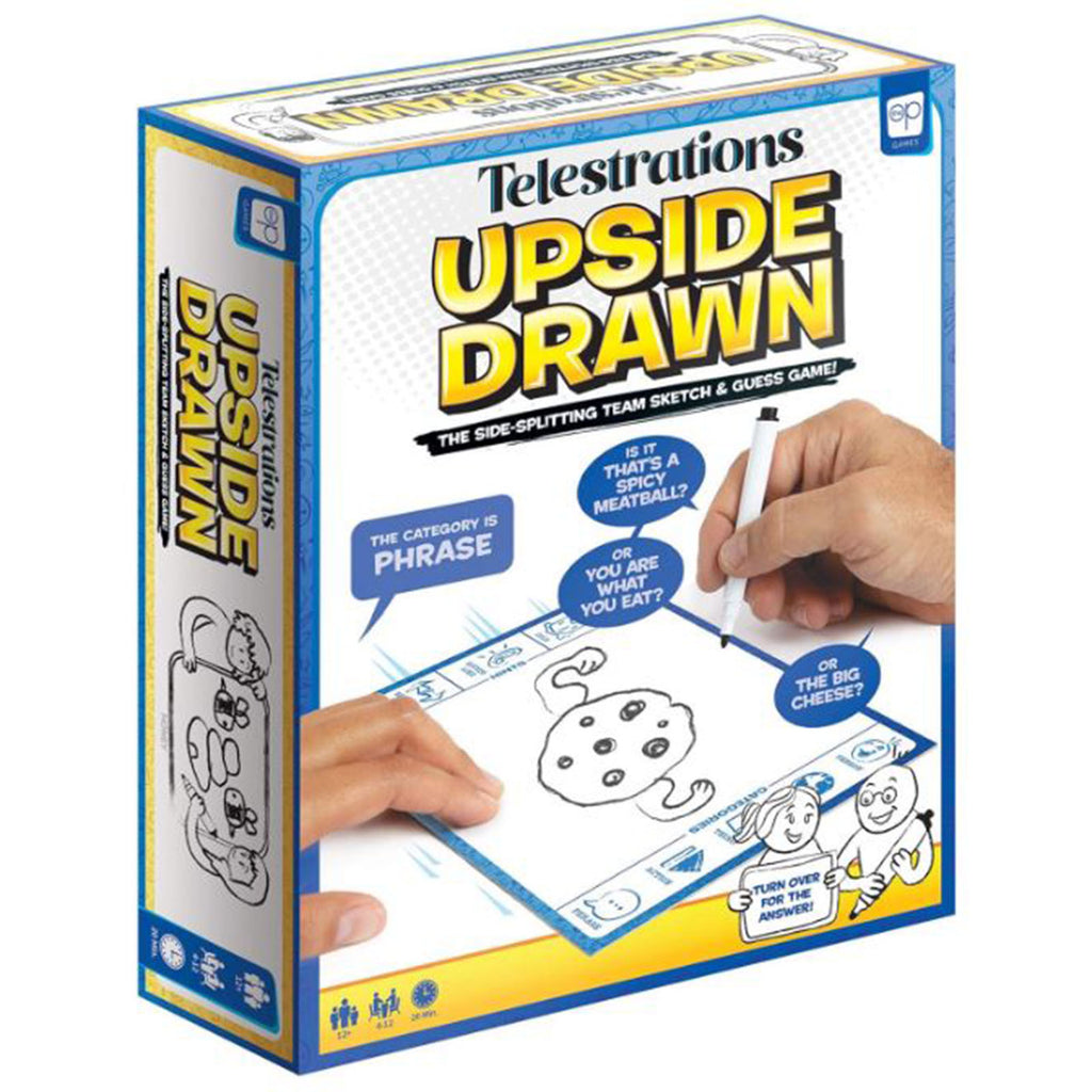 USAopoly Telestrations Upside Drawn Party Game