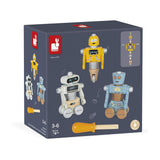 Janod Brico'Kids Do It Yourself Wooden Robots - Radar Toys