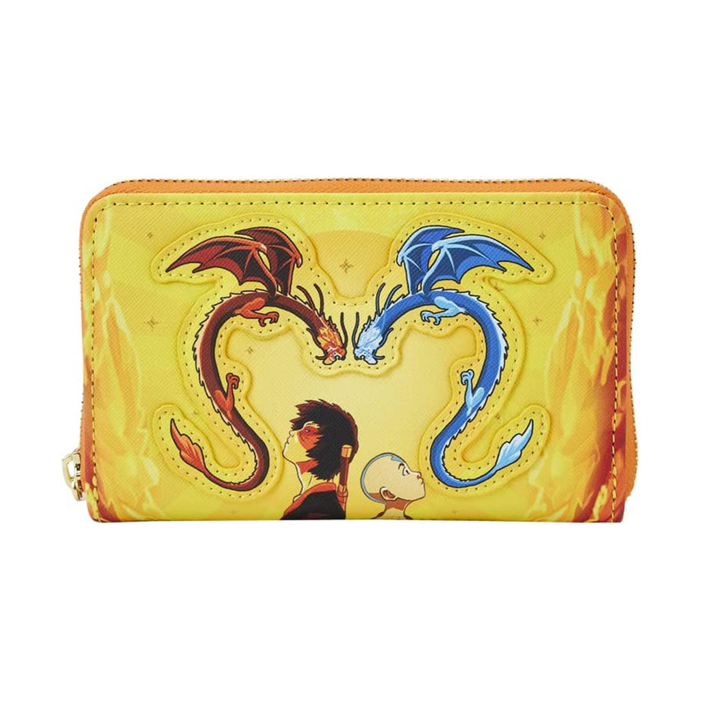 Loungefly Nickelodeon Avatar The Last Airbender The Fire Dance Zip Around Wallet