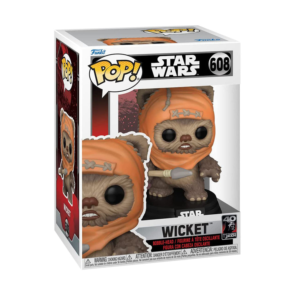 Funko Star Wars POP Return Of The Jedi 40th Wicket Figure