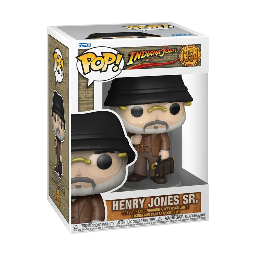 Funko Indiana Jones Last Crusade POP Henry Jones Sr Figure - Radar Toys