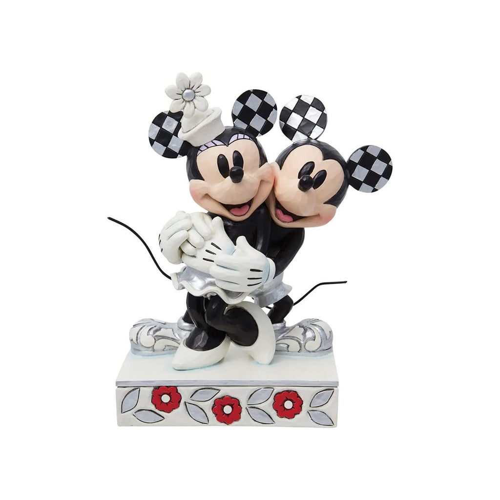 Enesco Disney Traditions 100 Centennial Celebration Minnie And Mickey Figurine