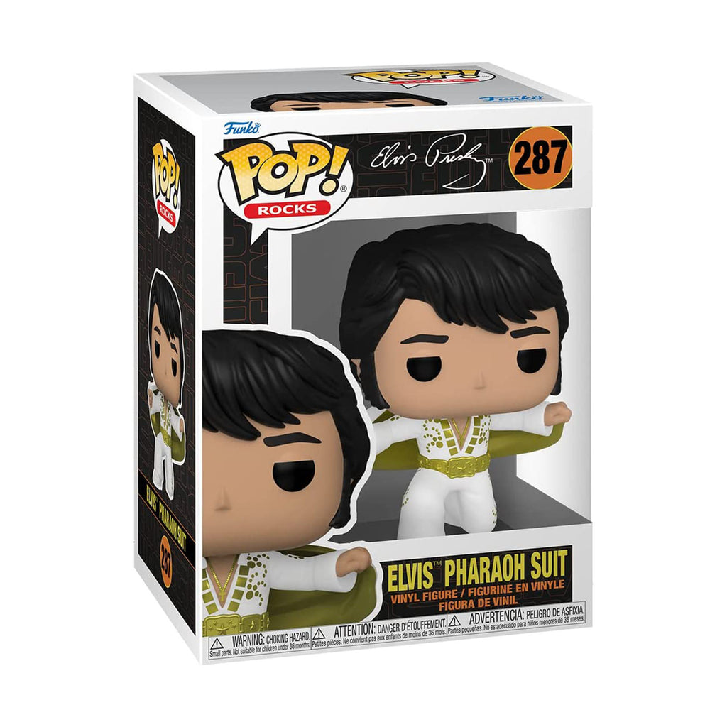 Funko Rocks POP Elvis Presley Pharaoh Suit Vinyl Figure