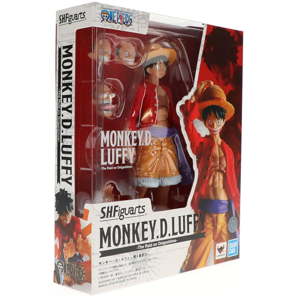 Bandai One Piece SHFiguarts Monkey D Luffy The Raid On Onigashima Figure