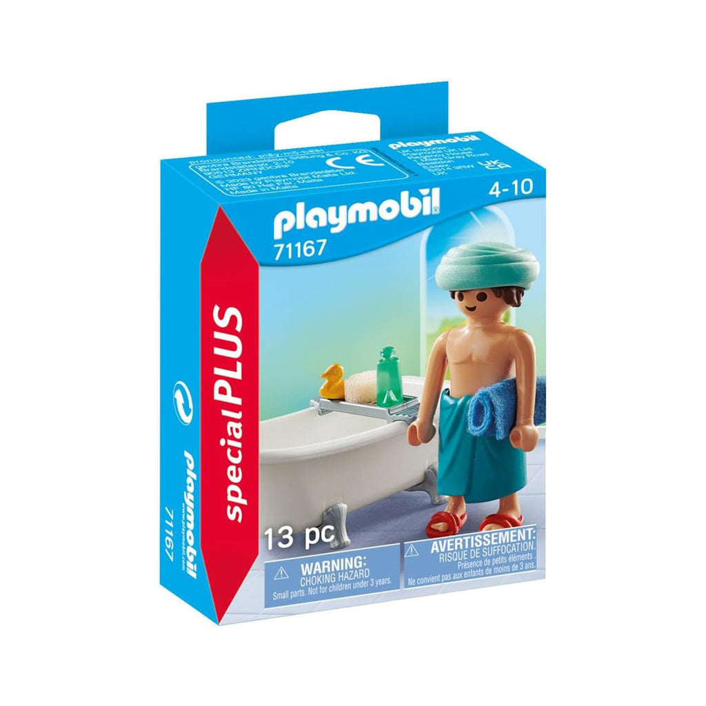 Playmobil Special Plus Man With Bathtub Building Set 71167 - Radar Toys