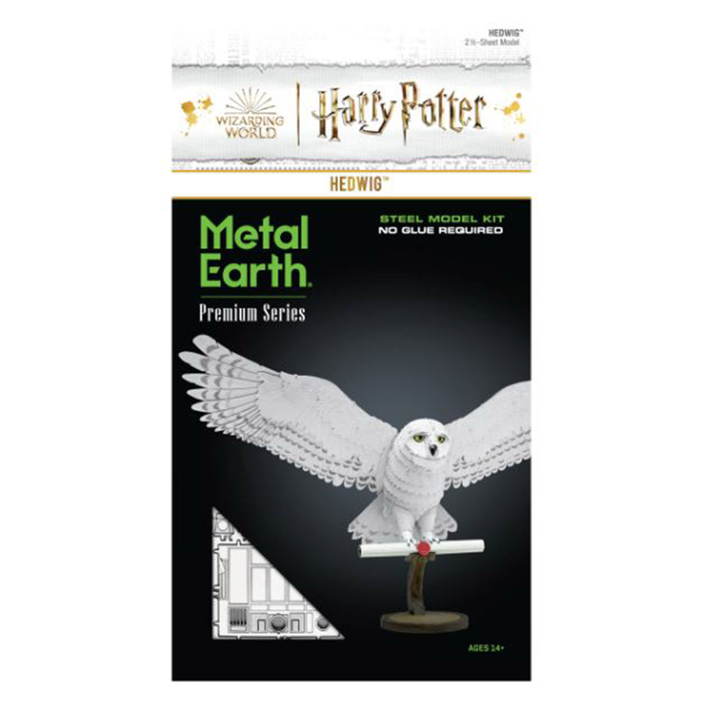 Metal Earth Harry Potter Hedwig Premium Series Model Kit - Radar Toys