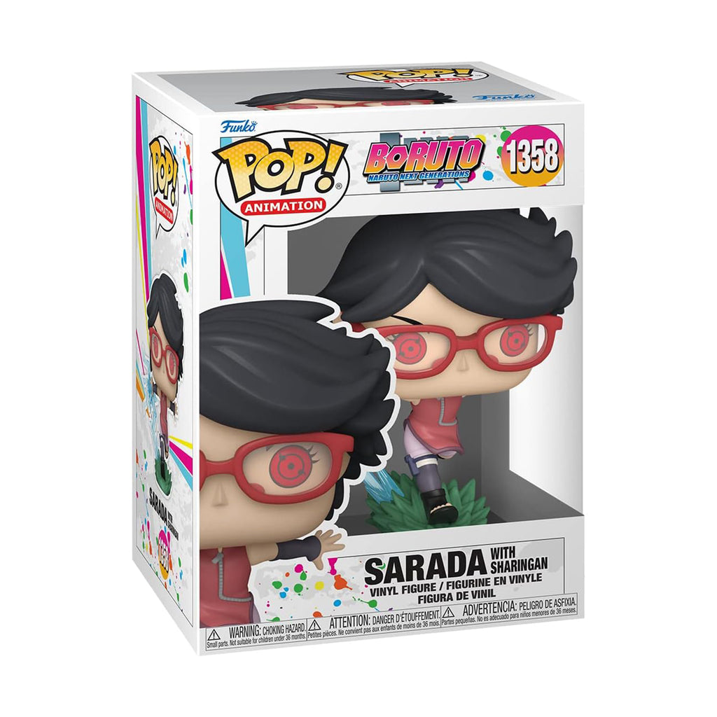 Funko Boruto POP Sarada With Sharingan Vinyl Figure - Radar Toys