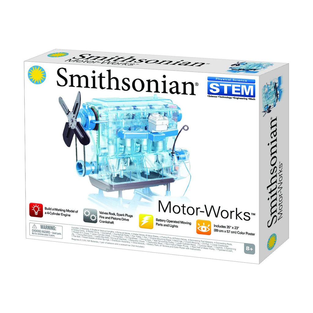 Family Games America Smithsonian Motor Works STEM Set