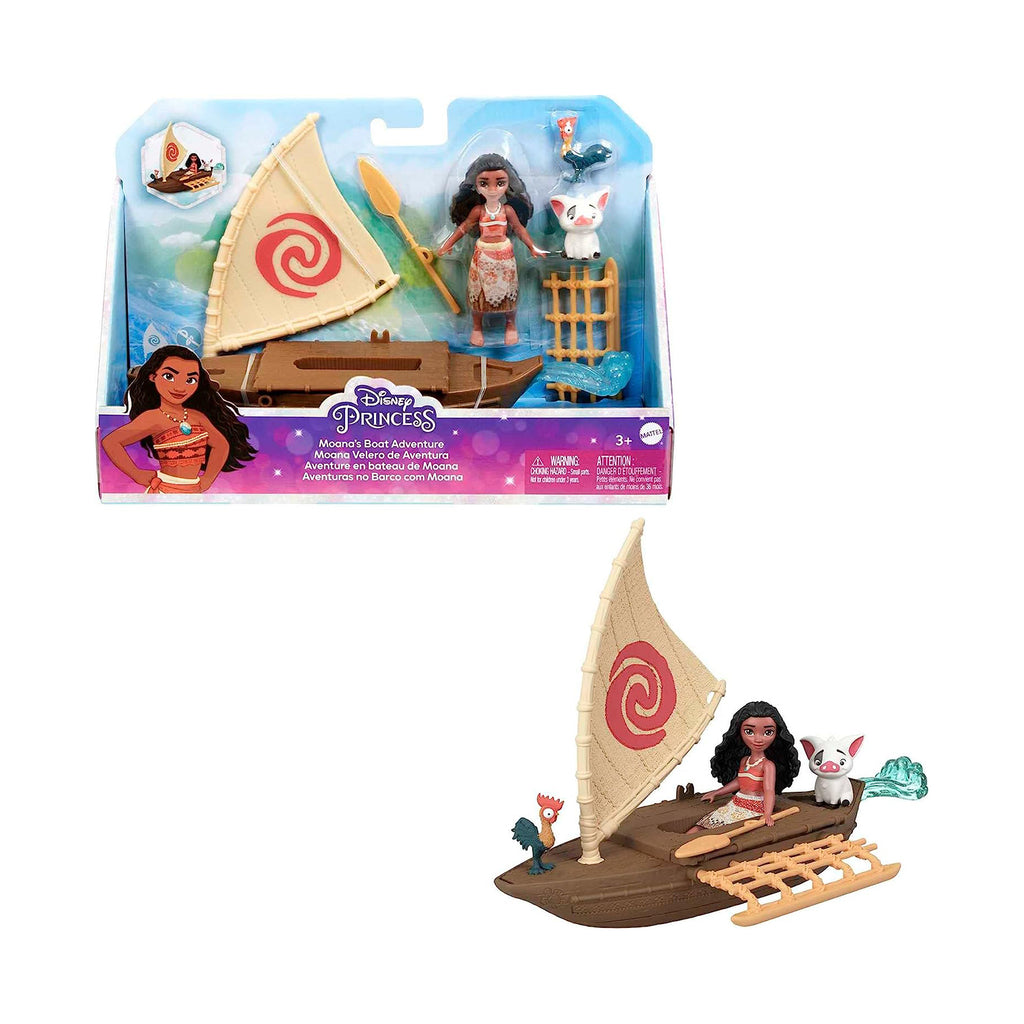 Mattel Disney Princess Moana's Boat Adventure Set