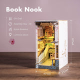 Robotime Rolife Sakura Tram Do It Yourself 3D Creative Bookend Kit - Radar Toys