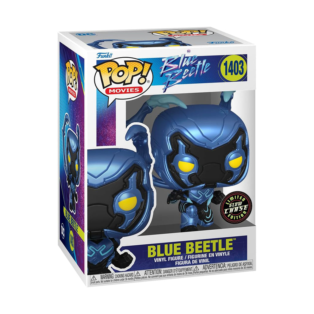 Funko Blue Beetle POP Blue Beetle Vinyl Figure CHASE