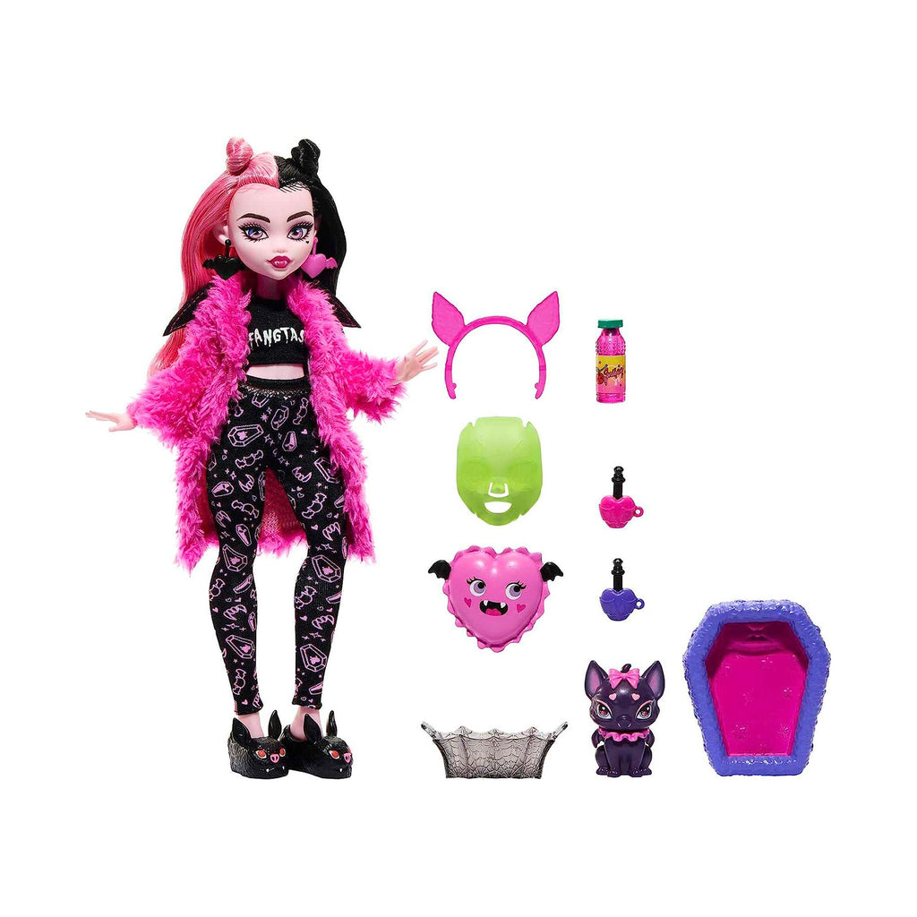 Mattel Monster High Creepover Party Draculaura Figure Set - Radar Toys