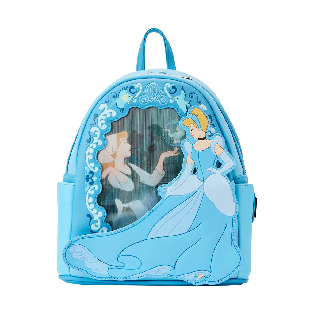 Loungefly Disney Cinderella Princess Lenticular Series Mini Backpack - Radar Toys