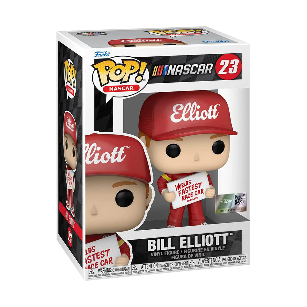 Funko Nascar POP Bill Elliot Fastest Sign Vinyl Figure - Radar Toys