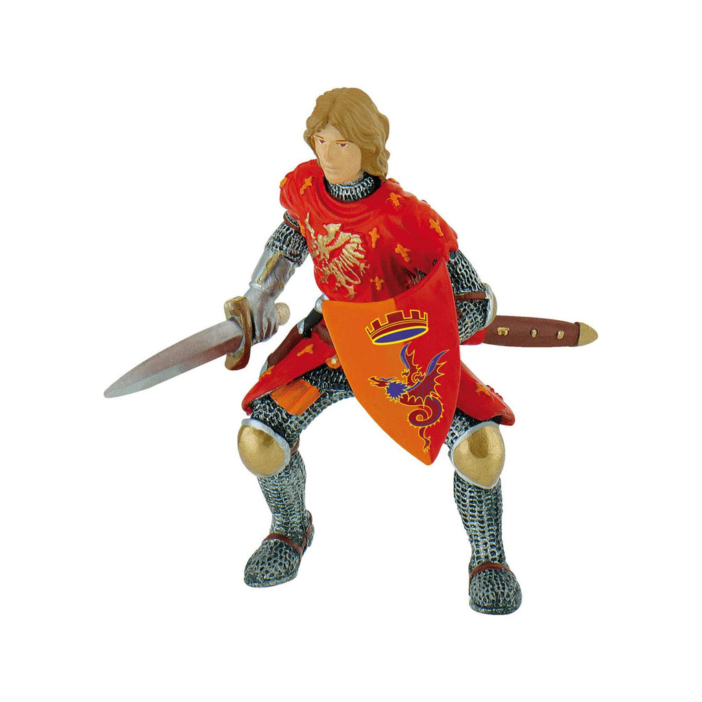 Bullyland Prince With Sword Red Figure 80786 - Radar Toys