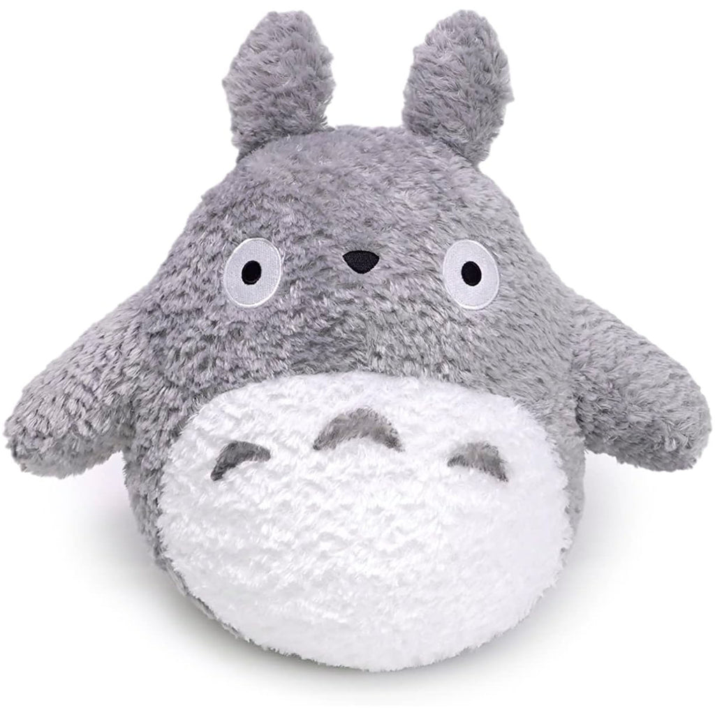 Bandai My Neighbor Totoro Fluffy Big Totoro Grey 8 Inch Plush Figure