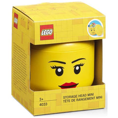 Room Copenhagen LEGO® Storage Head Mini Girl - Radar Toys