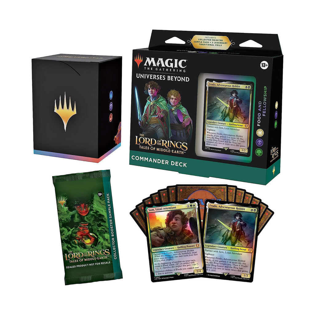 Magic The Gathering The Lord Of The Rings Food And Fellowship Commander Deck