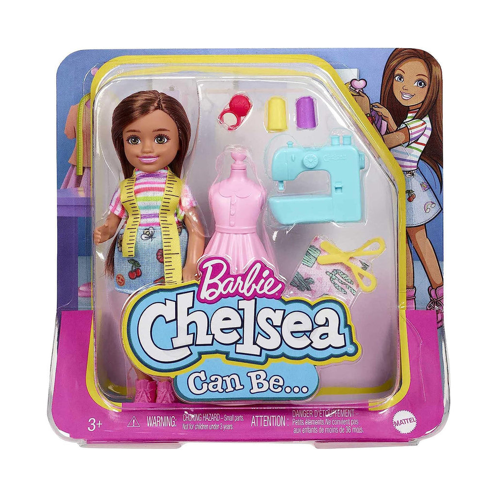Mattel Barbie Chelsea Can Be Anything Fashion Designer Figure Set