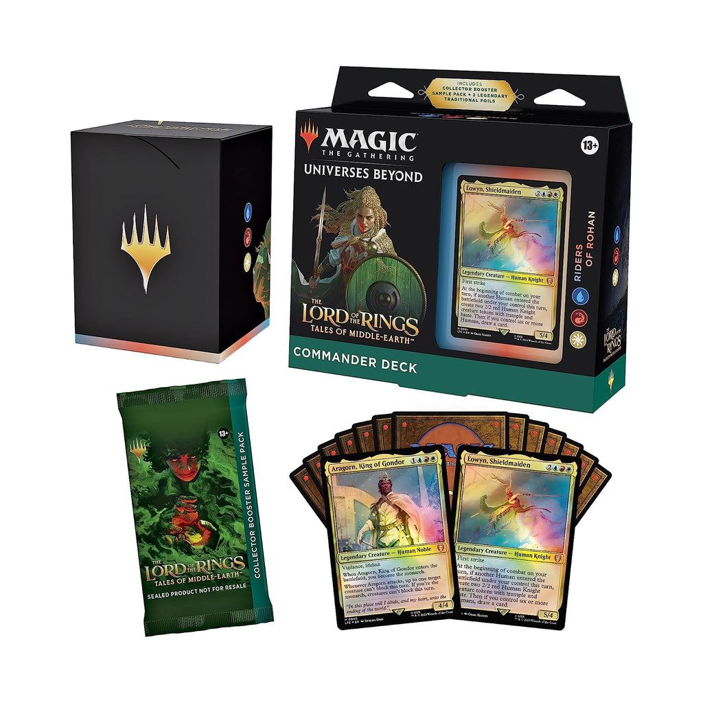 Magic The Gathering The Lord Of The Rings Riders Of Rohan Commander Deck
