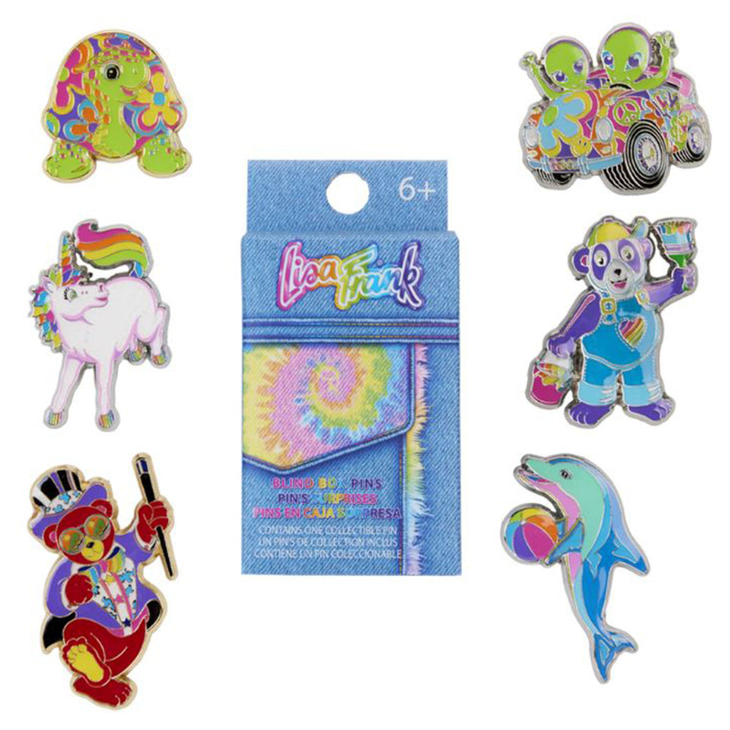 Loungefly Lisa Frank Characters Single Blind Box Pin